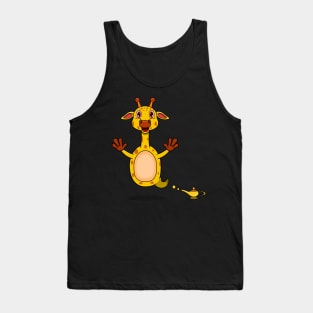 Cute Giraffe Ghost and Flying Tank Top